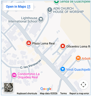 La Mezzeria en Google Maps